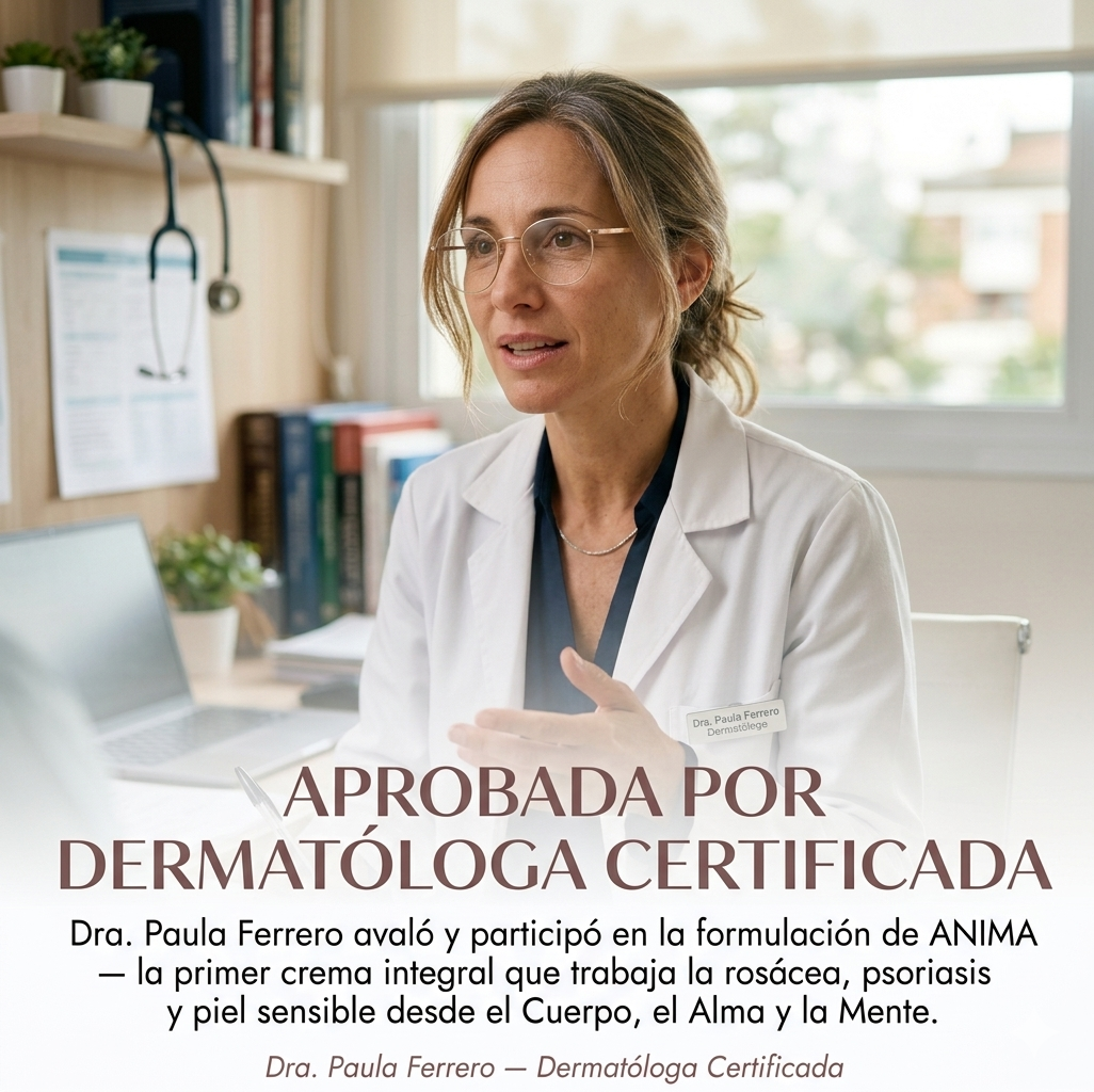 Crema Natural ANIMA - Chau Rosacea (Reduce la rojez en 7 Días)