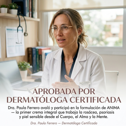 Crema Natural ANIMA - Chau Rosacea (Reduce la rojez en 7 Días)