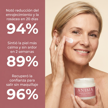 Crema Natural ANIMA - Chau Rosacea (Reduce la rojez en 7 Días)