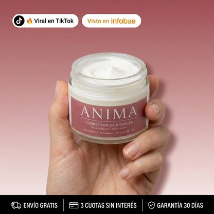 Crema Natural ANIMA - Chau Rosacea (Reduce la rojez en 7 Días)